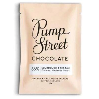Sourdough & Sea Salt 66% Chocolate Bar 20G Pump Street