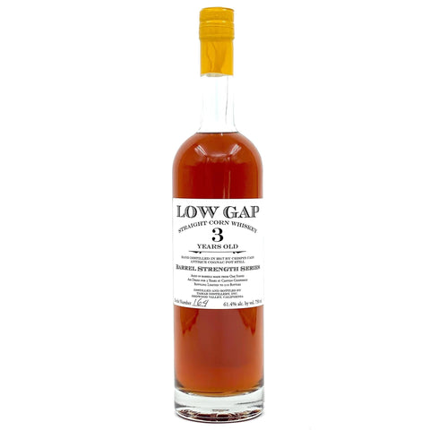 Low Gap Barrel-Strength 3yr Bourbon 750ML Tamar Distillery