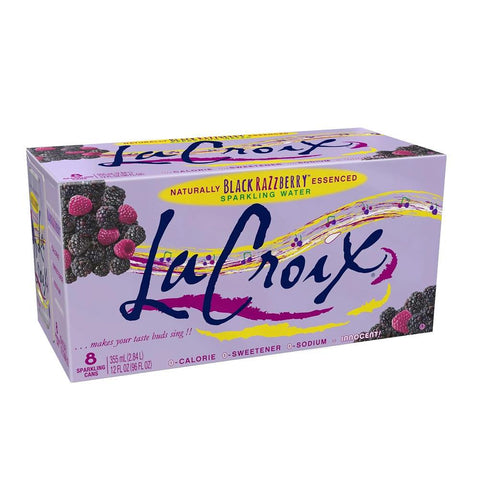 Black Razzberry Sparkling Water 8PK La Croix