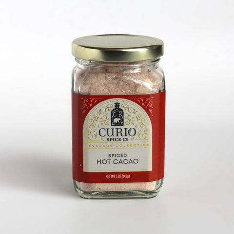 Curio Hot Cacao Mix Raw Spiced Hot Cacao Mix 6 Pack Case
