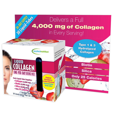 Applied Nutrition Liquid Collagen 30 Liquid Tubes