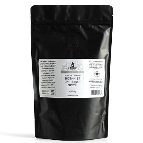 Botanist Mulling Spice Bulk Bag 16 oz Mulling Kit Curio