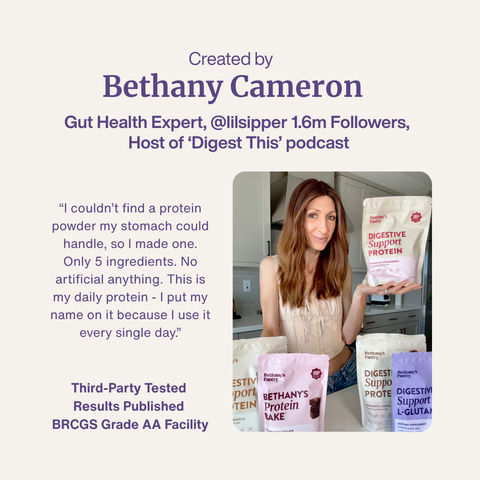 Digestive Support Protein Powder Bethany's Pantry