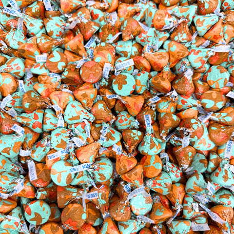 Milk Chocolate Fall Foils Hershey's Kisses Bulk Value Bag
