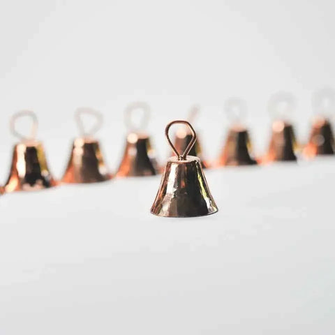 Copper Butler Mantra Bell Artisanal Copper Bell Sertodo