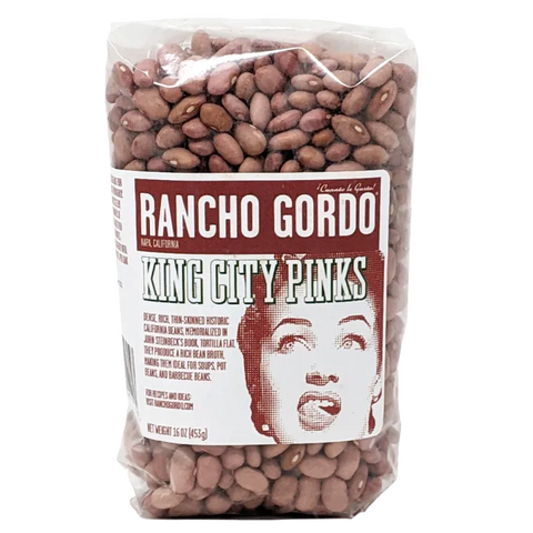 King City Pinks Heirloom Beans Rancho Gordo 16OZ