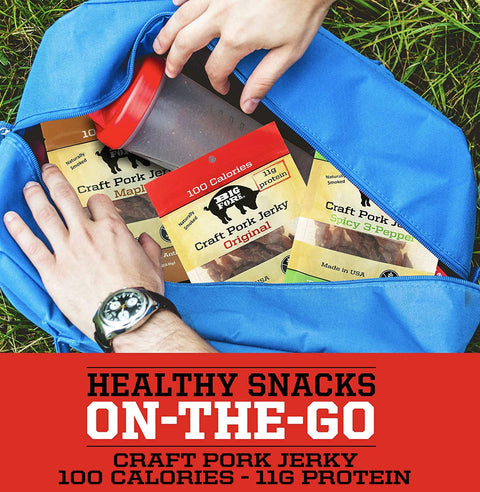 Craft Pork Jerky Collection 24 Bags Pork Jerky Big Fork Brands