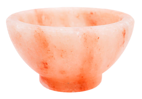 Himalayan Salt Bowl 8 inch Hand-Carved Natural Salt Bowl Texas Salt Co