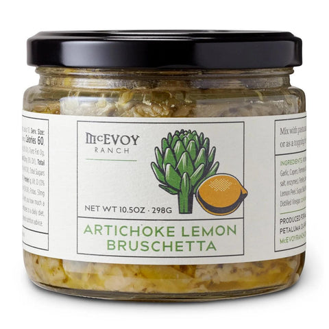 Artichoke & Lemon Bruschetta 10.5OZ Jar McEvoy Ranch