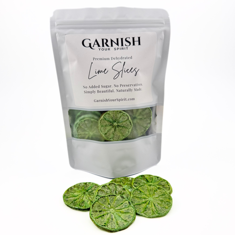 Pink and Green Luster Dust Dried Lime Garnish Set 2 Pack Wicked Inspired