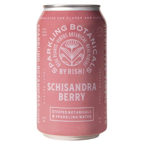 Schisandra Berry Sparkling Botanical Tea 12OZ Rishi