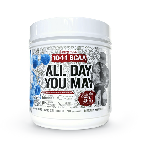 5% Nutrition All Day You May 10:1:1 Ratio BCAA with Joint & Liver Support Blend