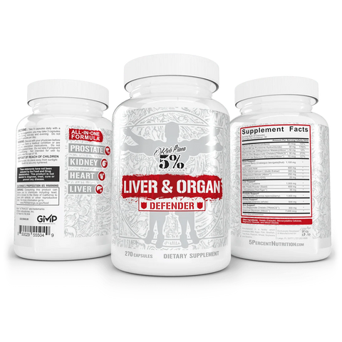5% Nutrition Liver & Organ Defender -270 Caps