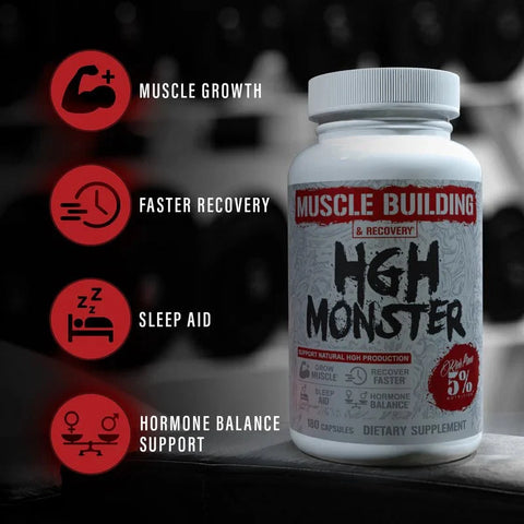 5% Nutrition HGH Monster 180 Capsules
