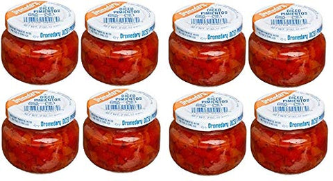 Dromedary Diced Pimentos - Pack Of 8 Jars Of Diced Pimientos - Great Value