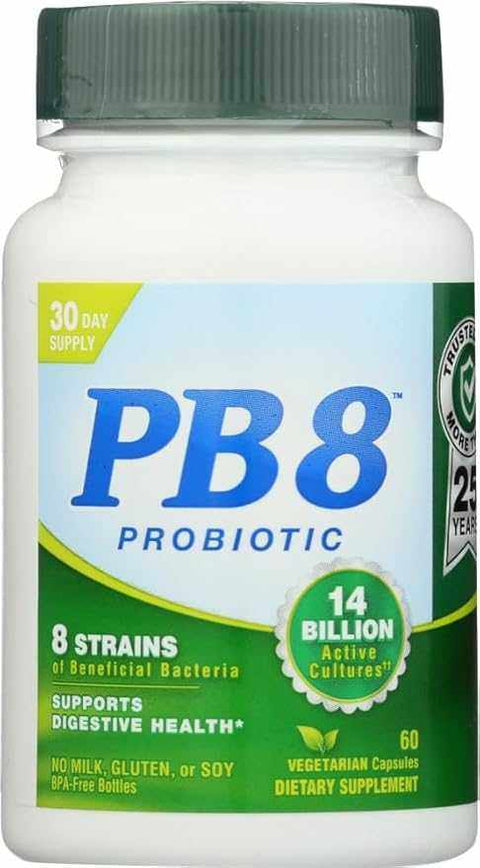 PB8 Original Formula 14 Billion CFU Pro-Biotic Capsules NUTRITION NOW