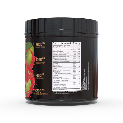 Bangalore Clean Energy Pre Workout Alpha Country Training + Nutrition