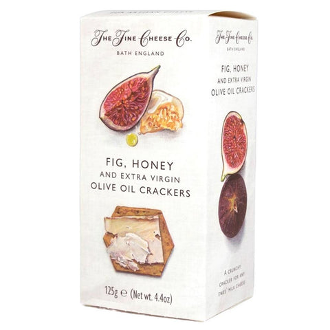 Fig Honey & EVOO Flavored Crackers 125G The Fine Cheese Co.