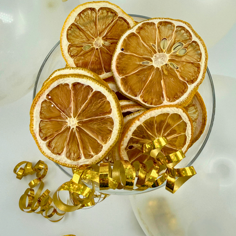 Dehydrated Lemon Slices Dried Lemons for Bar & Decor