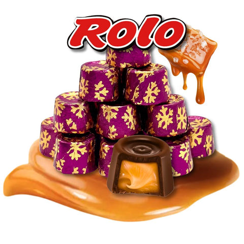 Rolo Salted Caramel Dark Chocolate Bulk Value Bag Christmas Foil