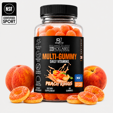 Multi Gummy 5X Vitamin B Daily Vitamins BLACKLABEL