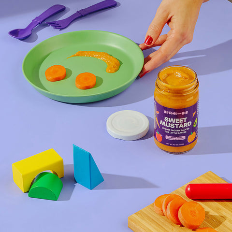 Sweet Mustard Clean-Label Kids Condiment Beyond the Bib