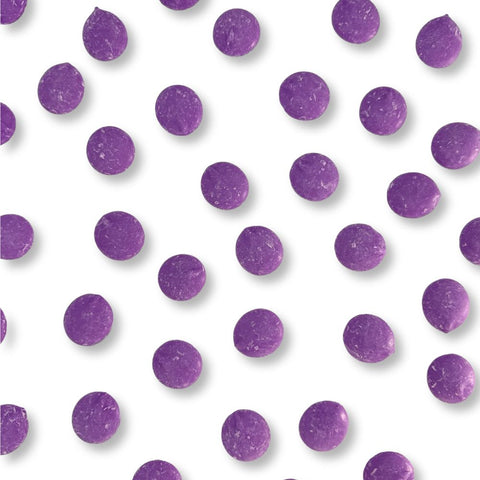 Purple Vanilla-Flavored Candy Coating Melting Wafers Bulk Value Bag Merckens