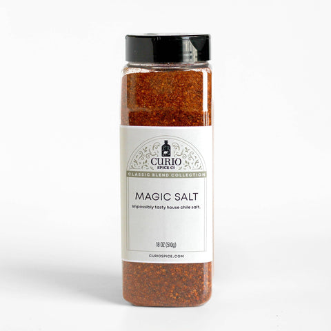 Curio Magic Salt Bulk Jar 18 oz Spice Blend Curio