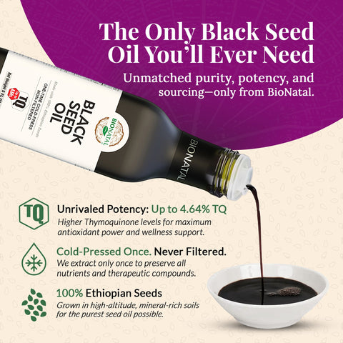 Ethiopian Black Seed Oil 5oz (GLASS)
