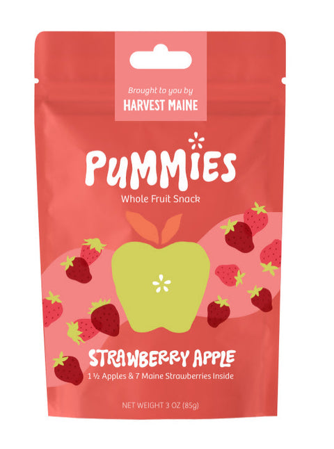 Harvest Maine Strawberry Apple Upcycled Fruit Bites Bag