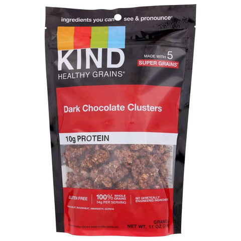 Dark Chocolate Whole Grain Clusters Snack KIND