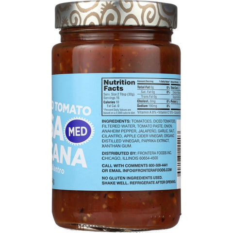 Salsa Mexicana Medium Spicy Salsa 16 oz Frontera