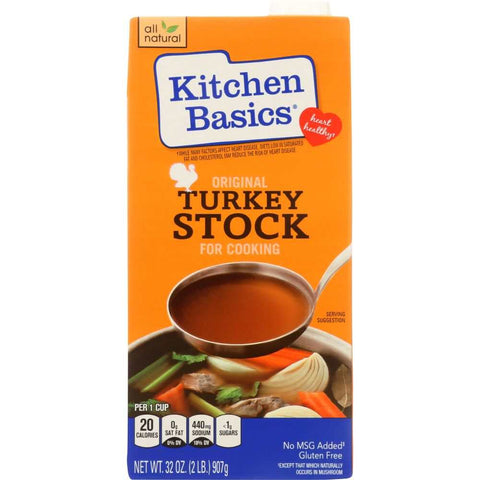 Original Turkey Stock 32 oz Cooking Stock Kitchen Basics