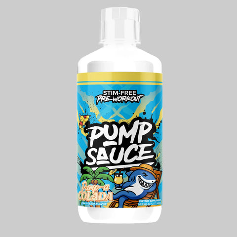 Pump Sauce Stim Free Pre Workout Mann Nutrition