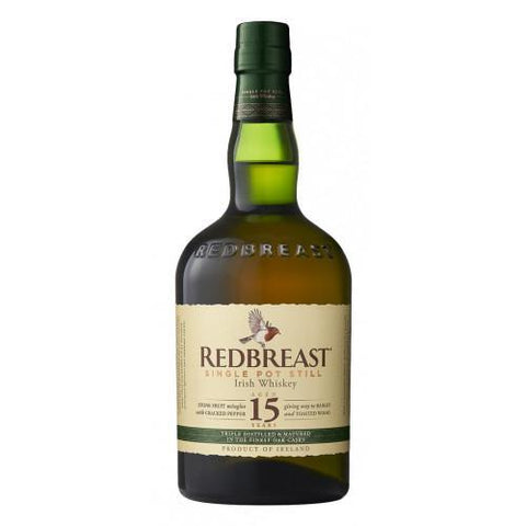 Redbreast 15yr Irish Whisky 750ML Midleton Distillery