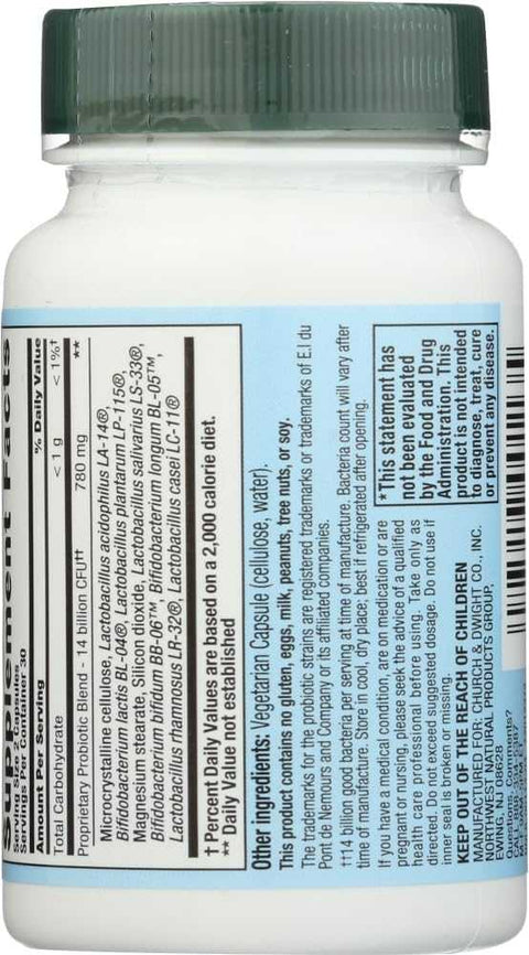 PB8 Original Formula 14 Billion CFU Pro-Biotic Capsules NUTRITION NOW