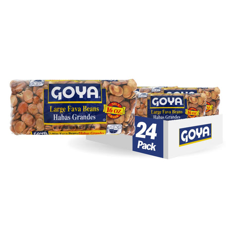 Goya Foods Large Fava Beans  Dry  16 Ounce (Pack of 24)