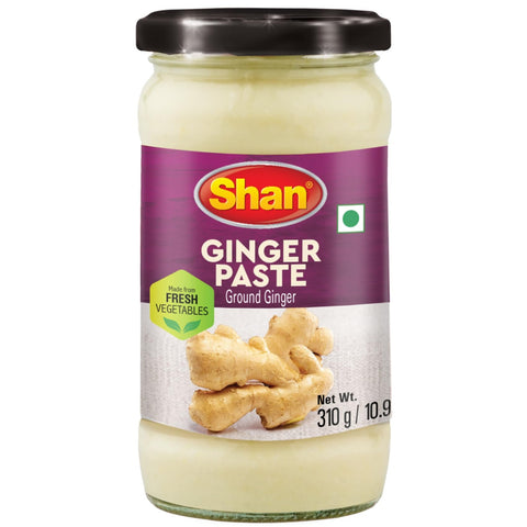 Shan Ginger Paste 10.93 Oz (310G) - Traditional Taste Enhancing Cooking Paste From Fresh Ground Ginger - Suitable For Vegetarian