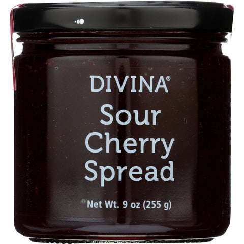 Sour Cherry Spread 9 oz Spread DIVINA