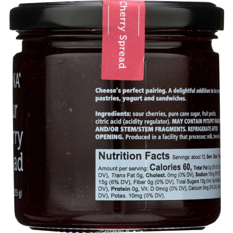 Sour Cherry Spread 9 oz Spread DIVINA