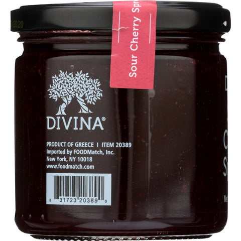 Sour Cherry Spread 9 oz Spread DIVINA