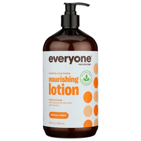 Citrus + Mint Light Moisturizing Lotion 3-in-1 Face Hands Body EO PRODUCTS