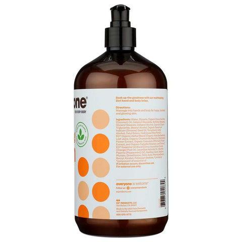 Citrus + Mint Light Moisturizing Lotion 3-in-1 Face Hands Body EO PRODUCTS