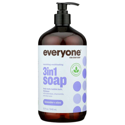 Everyone 3in1 Lavender Aloe Multi-Purpose Soap 32oz