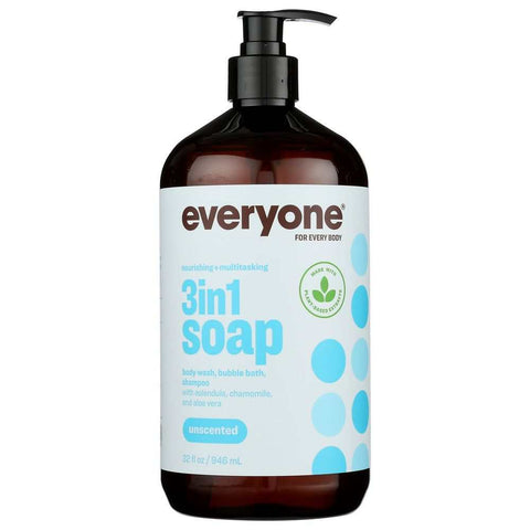 Unscented Gentle Sensitive Liquid Soap & Cleanser 32 oz Everyone