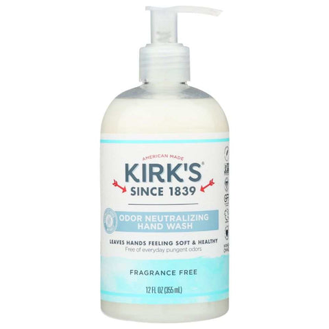 Odor Neutralizing Hydrating Hand Soap 12 oz KIRKS