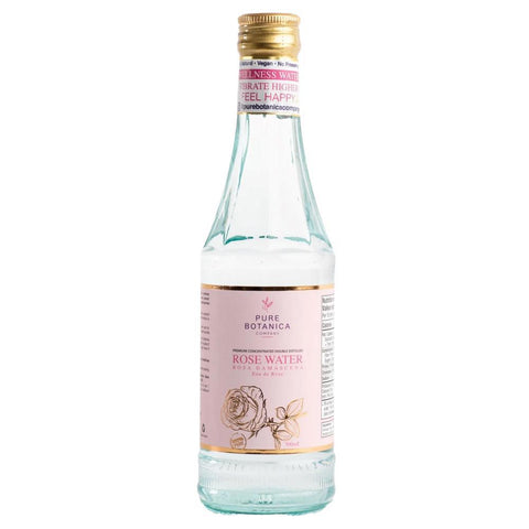 Anti-Anxiety Mood Booster Rose Water Distillate 300ML Pure Botanica Co.