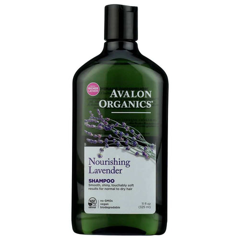Shampoo Nourishing Lavender Hair Care 11 oz AVALON ORGANICS