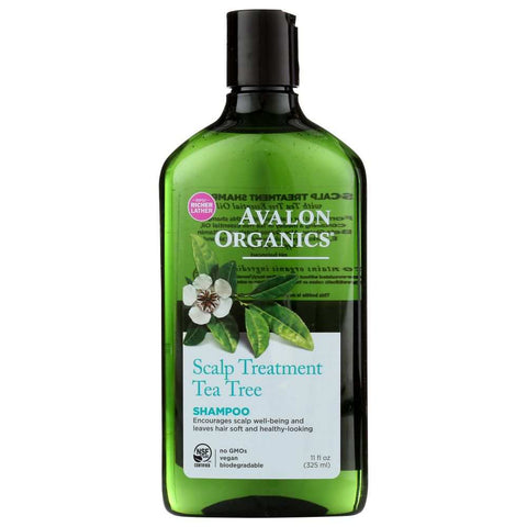 Shampoo Scalp Treatment Tea Tree Scalp Comfort AVALON ORGANICS 11oz
