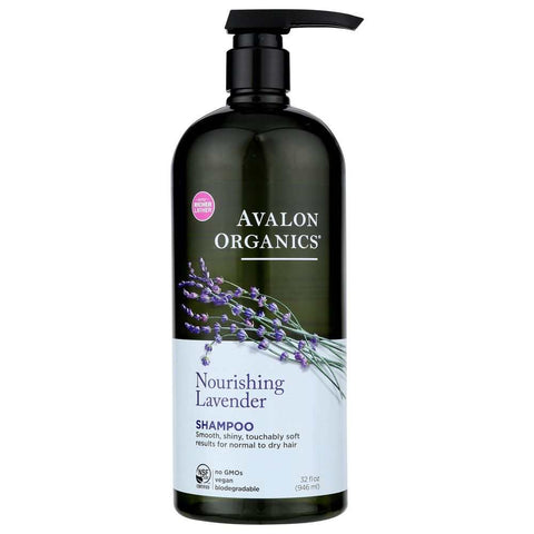 Shampoo Nourishing Lavender 32 oz Hair Care Avalon Organics
